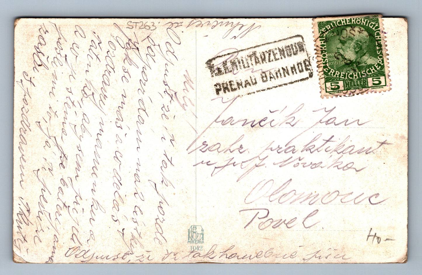 Pohlednice K RAŠEK KAPLIČKA (ST263)