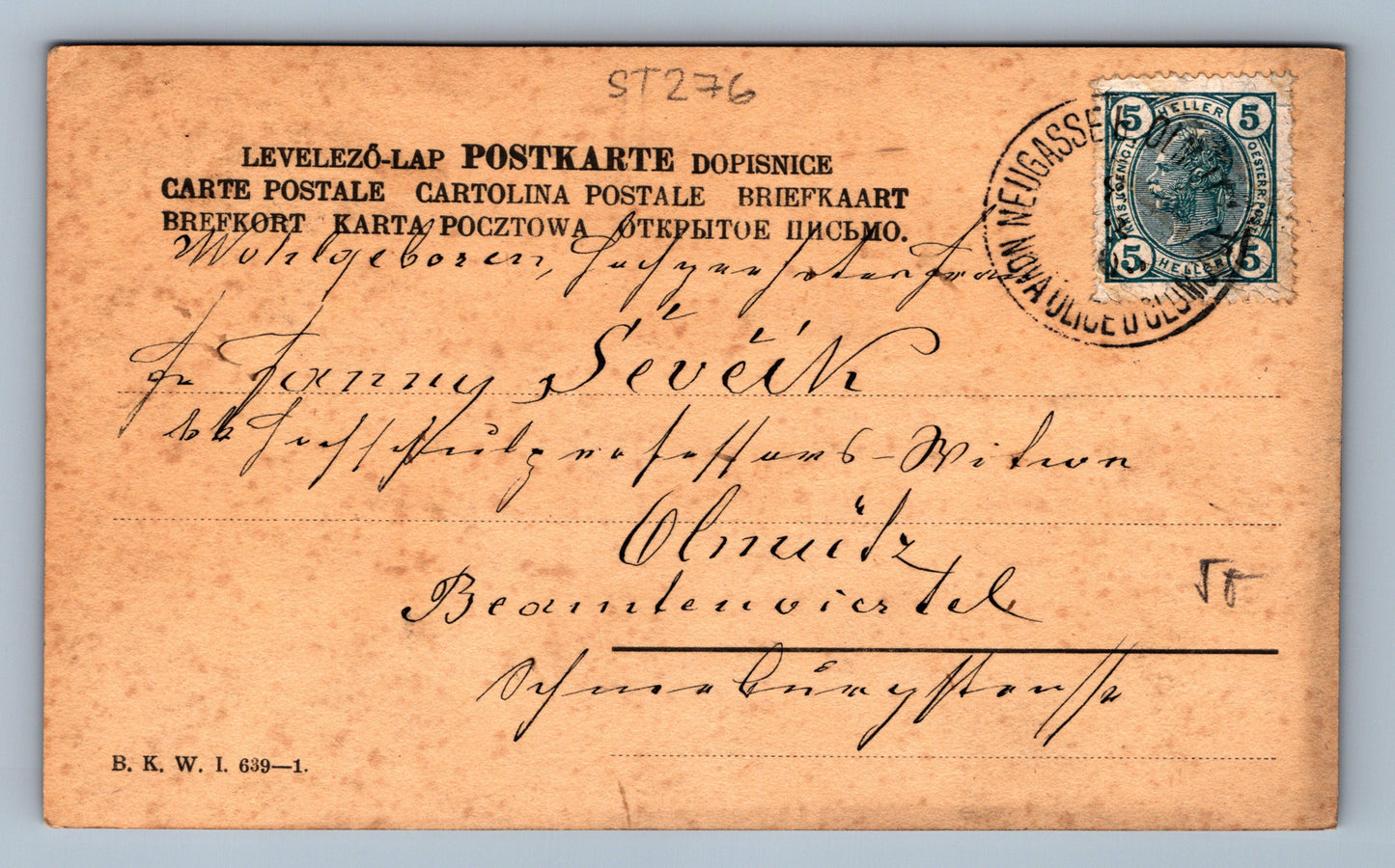 Pohlednice DÍTĚ ANDELÍČCI (ST276)