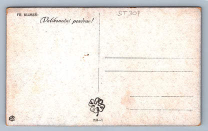 Pohlednice VELIKONOČNÍ POZDRAV FR. KLIMEŠ (ST301)