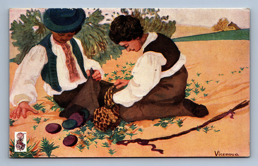 Pohlednice VELIKONOČNÍ POZDRAV (ST305)