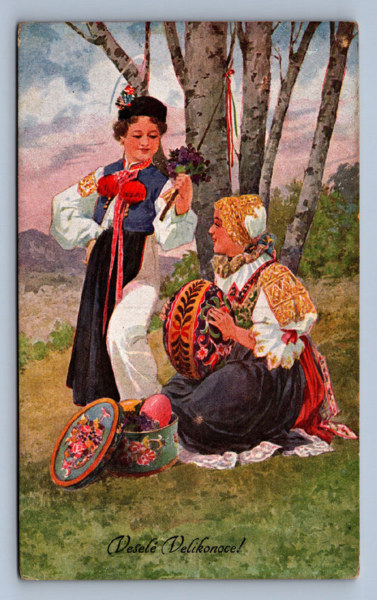 Pohlednice VESELÉ VELIKONOCE (ST324)