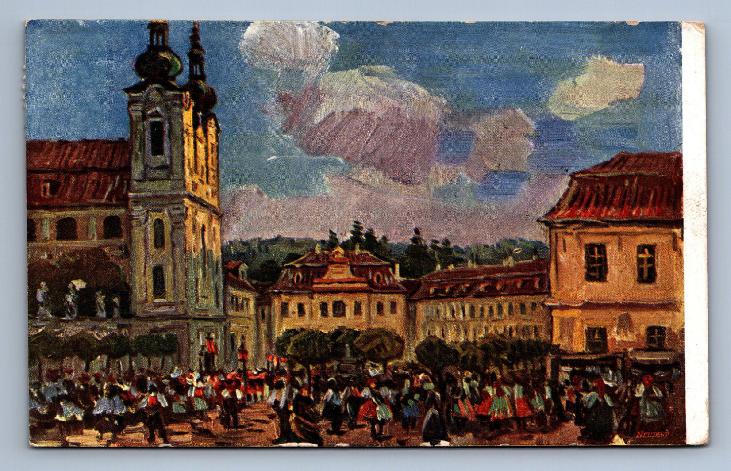 Pohlednice LOLKOVY UMĚLECKÁ DOPISNICE Z UH. HRADIŠTĚ (ST341)