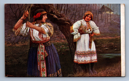 Pohlednice SELKY FR KLIMEŠ VELIKONOČNÍ POZDRAV (ST351)