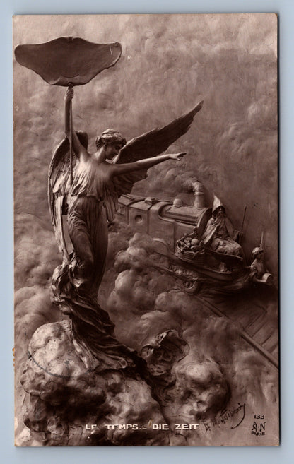 Pohlednice LE TEMPS DIE ZEIT (ST376)
