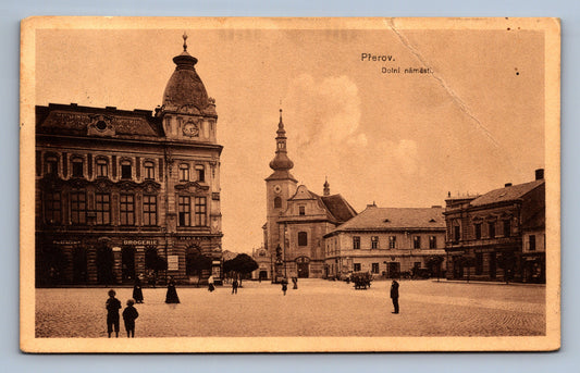 Pohlednice PŘEROV DOLNÍ NÁMĚSTÍ (ST398)
