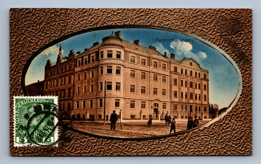 Pohlednice UŘEDNICKÉ DOMY PŘEROV (ST407)