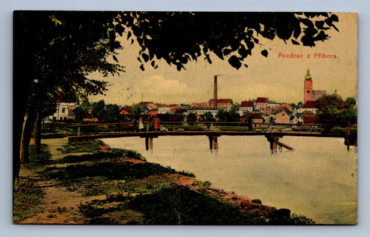 Pohlednice POZDRAV Z PŘÍBORA (ST412)