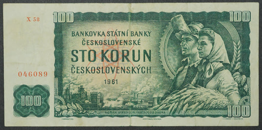 100 Kčs 1961 X58