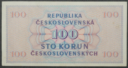 100 Kčs 1945 N 26