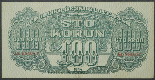 100 Kčs 1944 AA