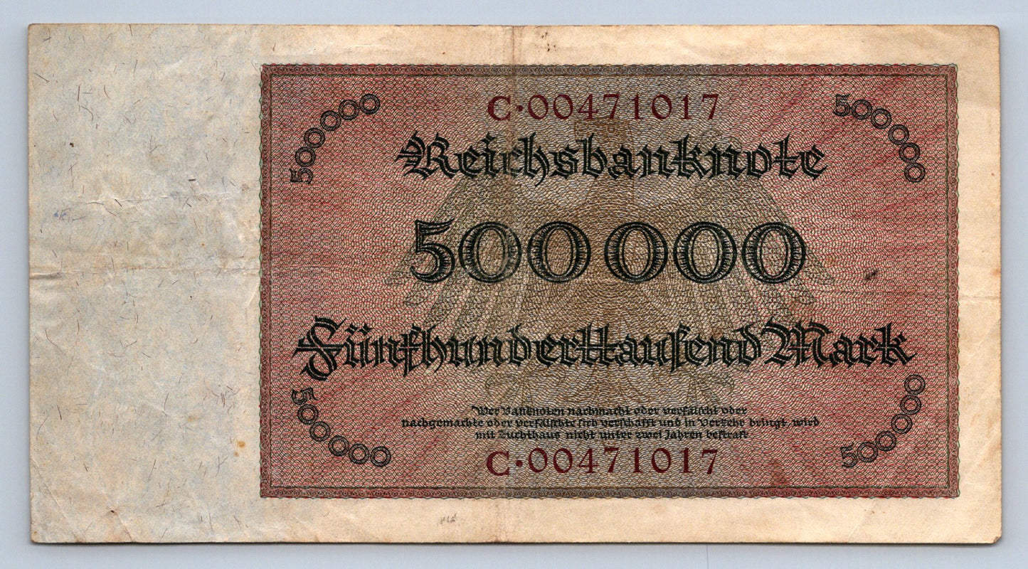 500000 markr 1923 C