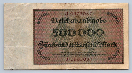 500000 markr 1923 J