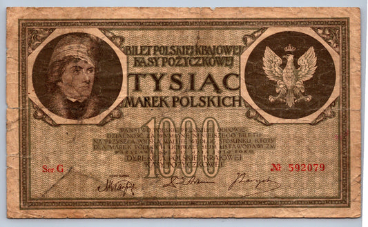 1000 Marek Polsko 1919