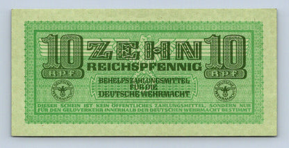 10 REICHSPFENNIG 1942 UNC