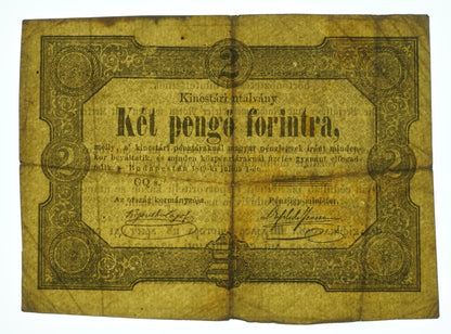 Maďarsko 2 Pengo forint 1849 s.GQ