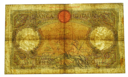 100 LIRE CENTO BANCA D'ITALIA