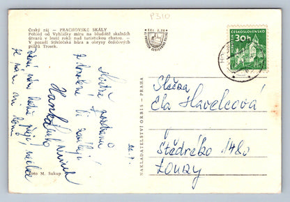 Pohlednice Český ráj - PRACHOVSKÉ SKÁLY (P310)
