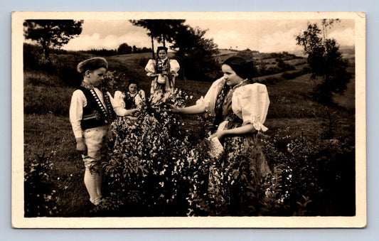 Pohlednice České národní kroje. Chodsko (P320)