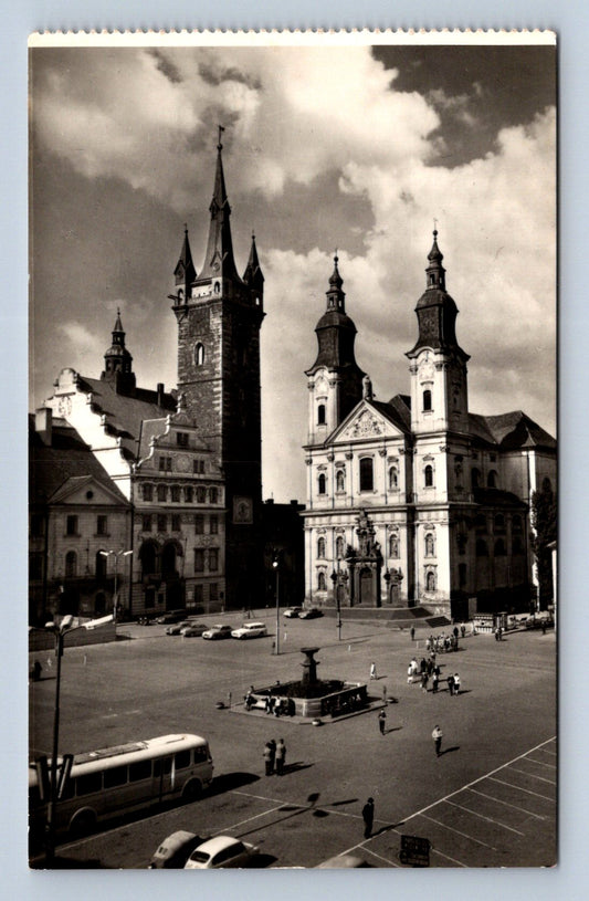 Pohlednice KLATOVY. Náměstí Míru (P321)