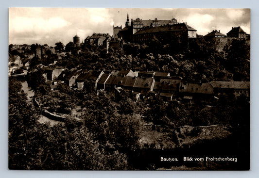 Pohlednice Bautzen. Blick vom Proitschenberg (P326)
