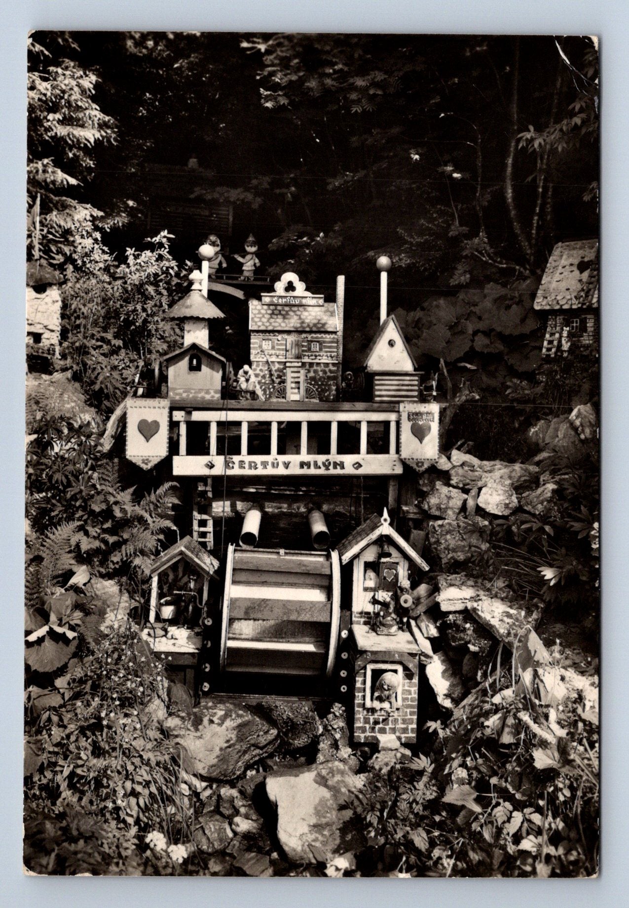 Pohlednice KRKONOŠE - MALÁ ÚPA. Čertův mlýn (P341)