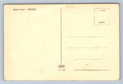 Pohlednice Státní hrad - TROSKY (P346)