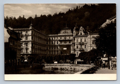 Pohlednice KARLOVY VARY - Čedok Hotel Moskva (P379)
