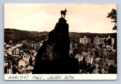 Pohlednice KARLOVY VARY - Jelení skok (P383)