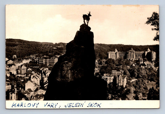 Pohlednice KARLOVY VARY - Jelení skok (P383)