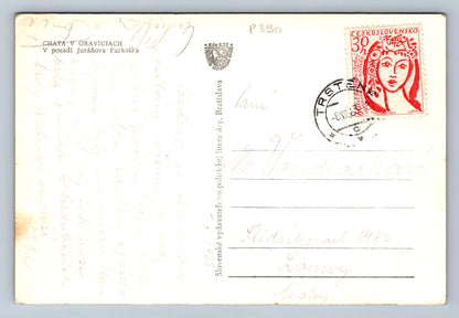Pohlednice CHATA V ORAVICIACH (P390)