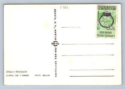 Pohlednice Chata v Oraviciach (P393)