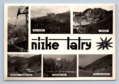 Pohlednice NÍTKÉ TATRY - KOLÁŽ (P405)