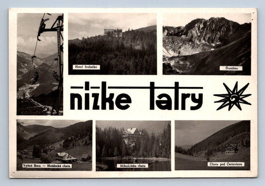 Pohlednice NÍTKÉ TATRY - KOLÁŽ (P405)