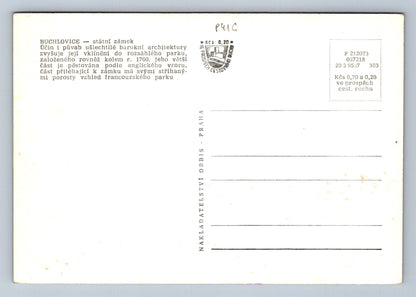 Pohlednice BUCHLOVICE - státní zámek (P416)