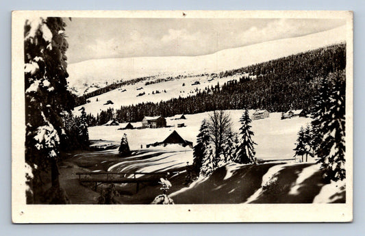 Pohlednice KRKONOŠE - PEC pod Sněžkou zotavovna ROH . Modrý důl (P445)
