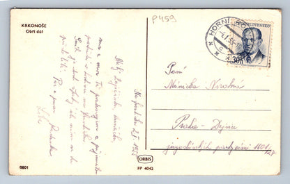 Pohlednice KRKONOŠE - Obří důl (P459)