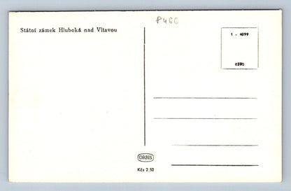 Pohlednice Státní zámek Hluboká nad Vltavou (P466)