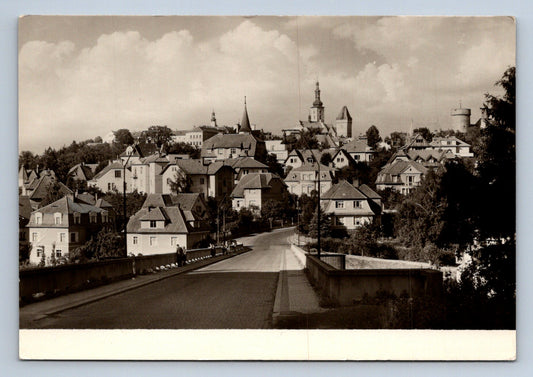 Pohlednice TÁBOR - vilová čtvrť Podhradí z mostu Sokolovo (P471)