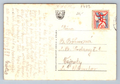 Pohlednice Hluboká nad Vltavou - státní zámek - koláž (P479)