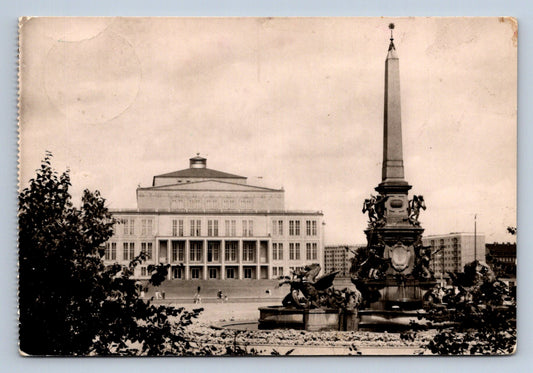 Pohlednice Messestadt Leipzig - Oper am Karl-Marx-Platz (P495)