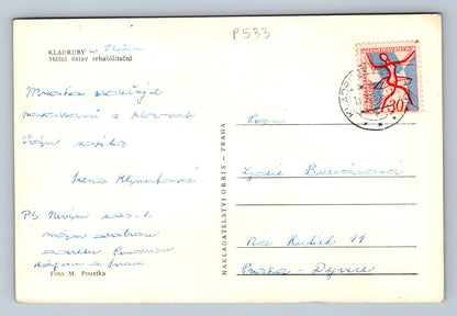 Pohlednice KLADRUBY - Státní ústav rehabilitační (P533)