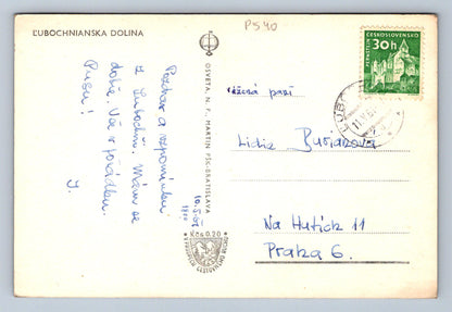 Pohlednice ĽUBOCHNIANSKA DOLINA (P540)