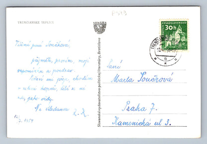 Pohlednice TRENČIANSKE TEPLICE (P549)