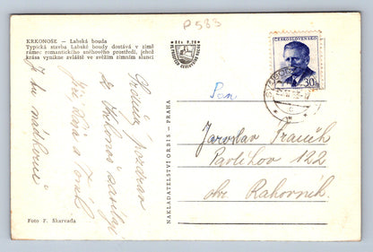 Pohlednice KRKONOŠE - Labská bouda (P583)