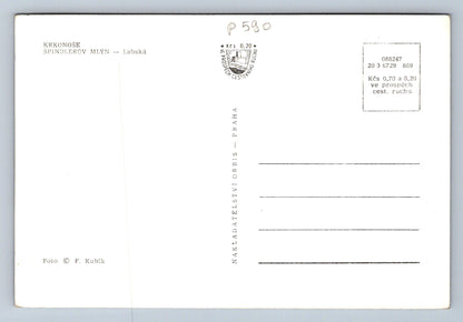 Pohlednice KRKONOŠE - Špindlerův Mlýn - Labská (P590)