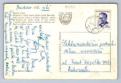 Pohlednice Slapské jezero (P594)