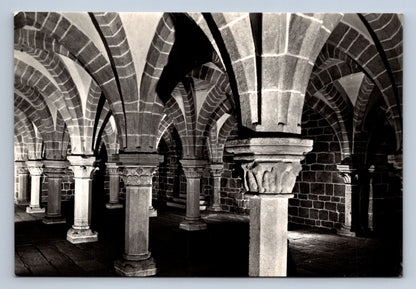 Pohlednice TŘEBÍČ - Bazilika sv. Prokopa - pohled do krypty(P596)