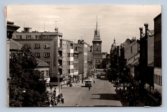 Pohlednice PARDUBICE - Stalinova třída (P614)