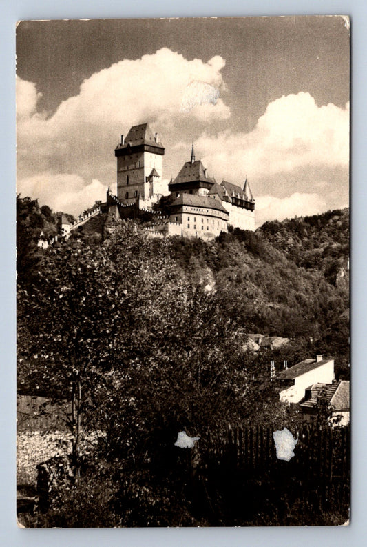 Pohlednice Karlštejn - státní hrad - celkový pohled (P633)