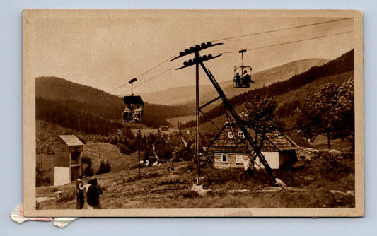Pohlednice KRKONOŠE - PEC - Lanovka na Sněžku (P652)